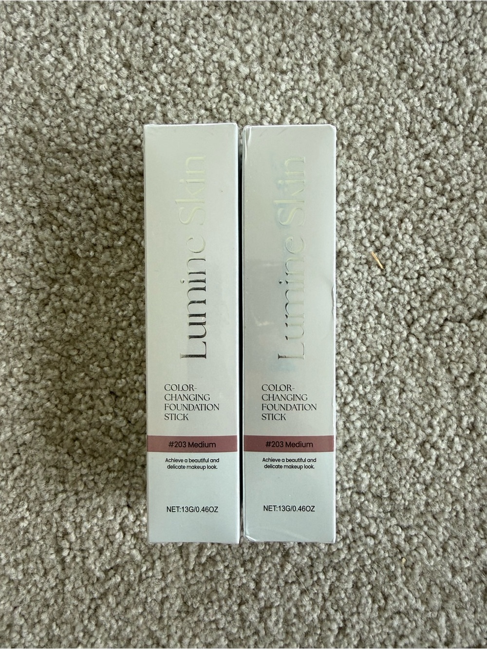 Lumine Skin Color-Changing Foundation Stick - Shade Medium 203